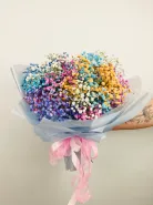 Букет: &laquo;Радужная Гипсофила&raquo;