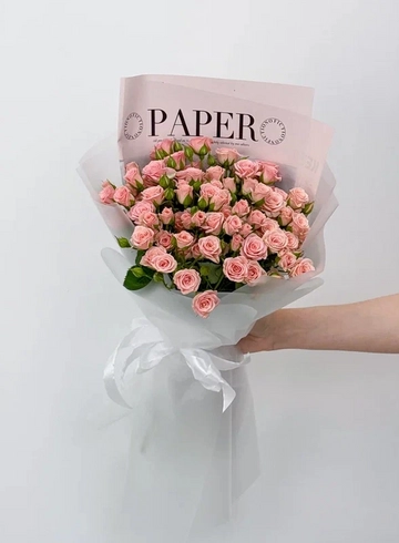 Букет: «Нежность розы» от интернет-магазина цветов в 