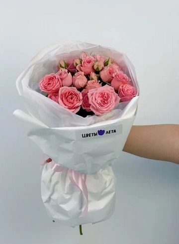 Букет «Розовое настроение» от интернет-магазина цветов в 
