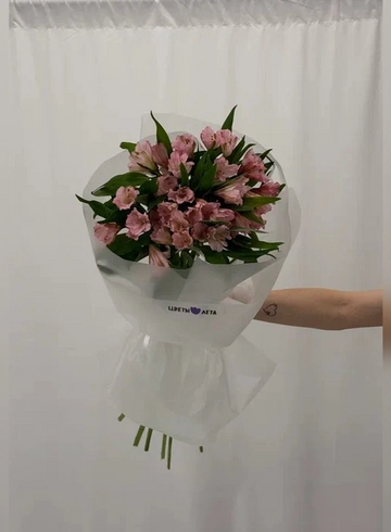 Букет «Альстромерия: розовая мечта» от интернет-магазина цветов в 