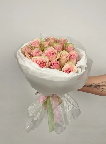 Букет: &laquo;Розовая Кения&raquo; от интернет-магазина цветов в 