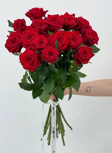 Букет: « «Красный бархат 15» от интернет-магазина цветов в 