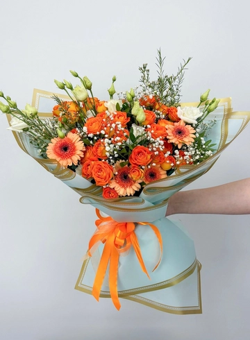 Букет: «Тыковка»  от интернет-магазина цветов в 