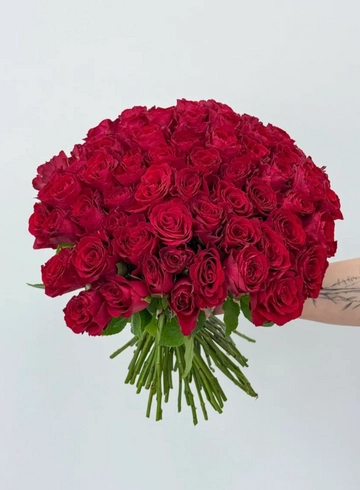 Букет: «Сердце Кении 101 от интернет-магазина цветов в 