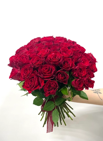 Букет: &laquo;Сердце Кении 51&raquo; от интернет-магазина цветов в 