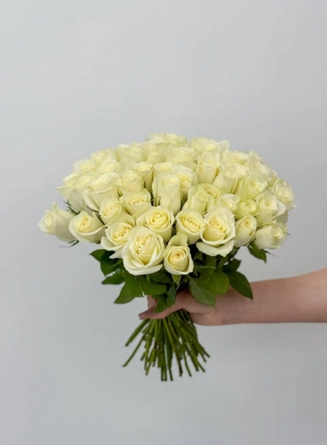 Букет: «Белая Кения 51» от интернет-магазина цветов в 