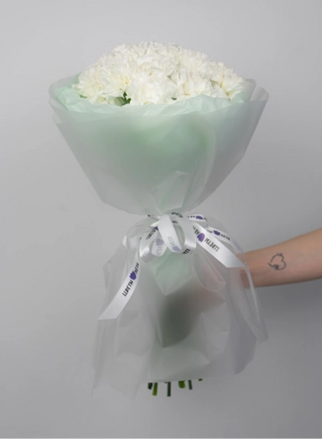 Букет: «Белое совершенство»  от интернет-магазина цветов в 