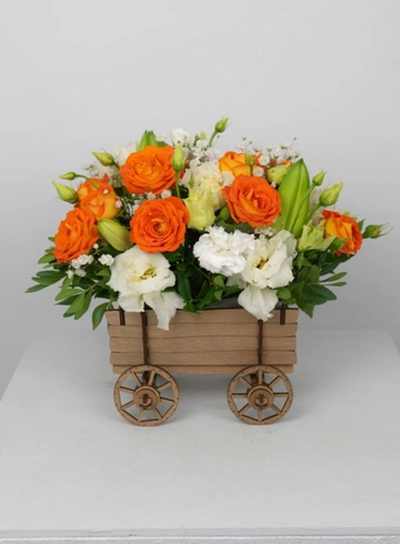 Композиция: «Осеннее тепло» от интернет-магазина цветов в 