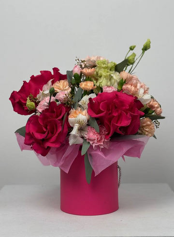 Композиция: «Розовый шик» от интернет-магазина цветов в 