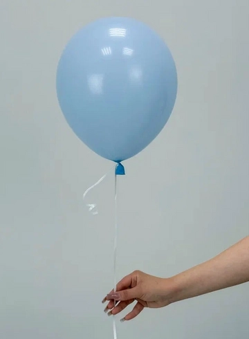 Шар латекс &laquo;Нежно голубой&raquo; от интернет-магазина цветов в 