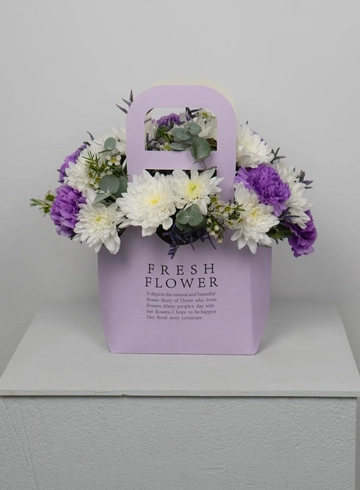 Композиция: «Аметистовое сияние» от интернет-магазина цветов в 