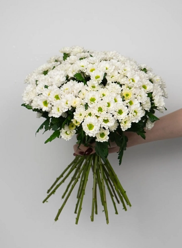 Букет: «Белый луг» от интернет-магазина цветов в 