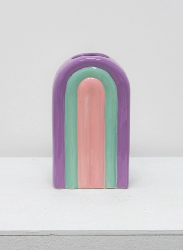 Ваза: «Радуга на глине» от интернет-магазина цветов в 