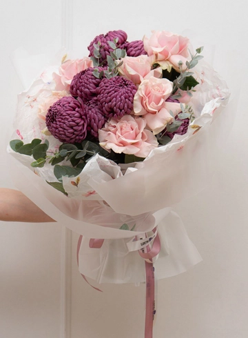 Букет: «Завиток нежности»  от интернет-магазина цветов в 