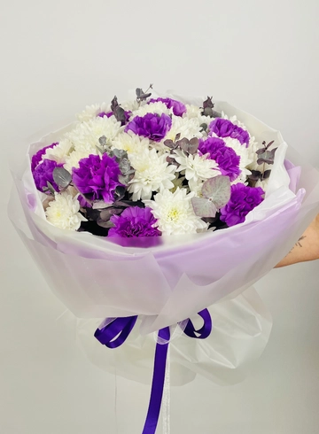 Букет: &laquo;Тайна Лунной Ночи&raquo; от интернет-магазина цветов в 