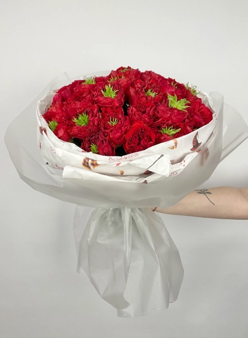 Букет: &laquo;Рубиновая Страсть&raquo; от интернет-магазина цветов в 